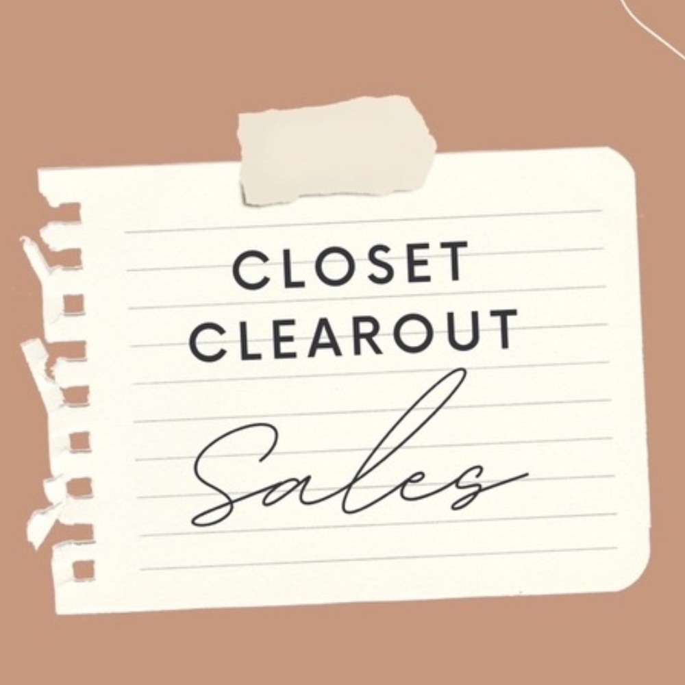 Closet Clearout!